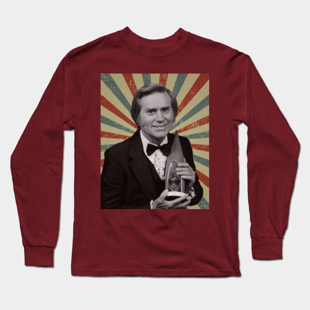 George Jones Long Sleeve T-Shirt by LivingCapital 